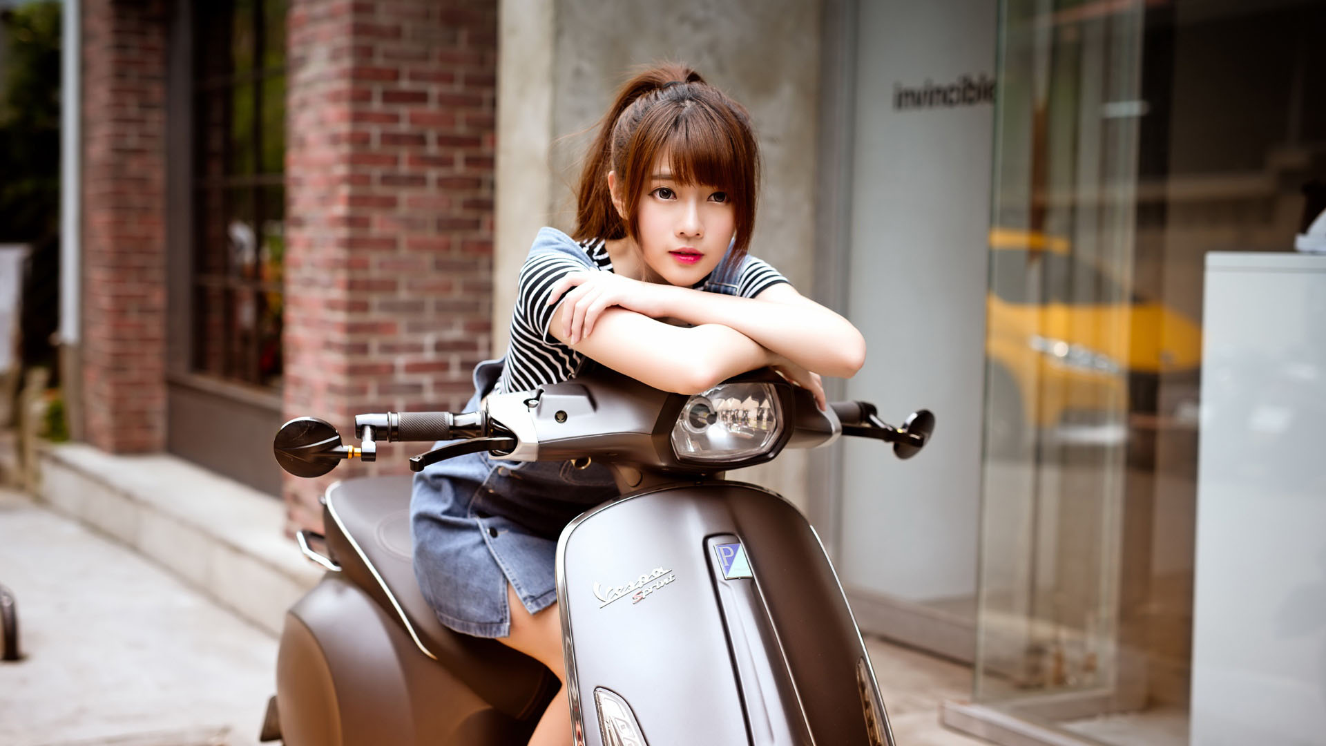 清新元气美女