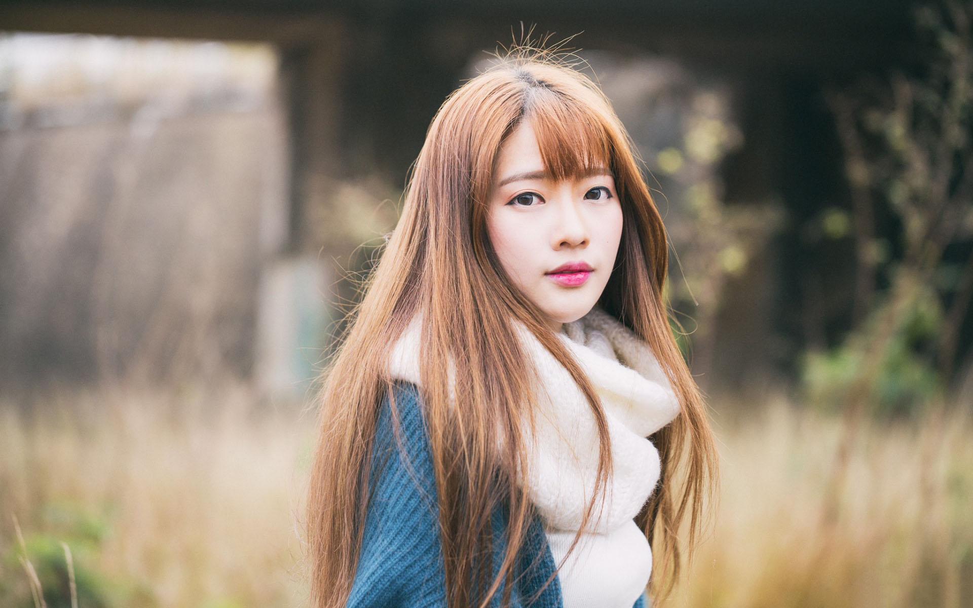 清新治愈系美女