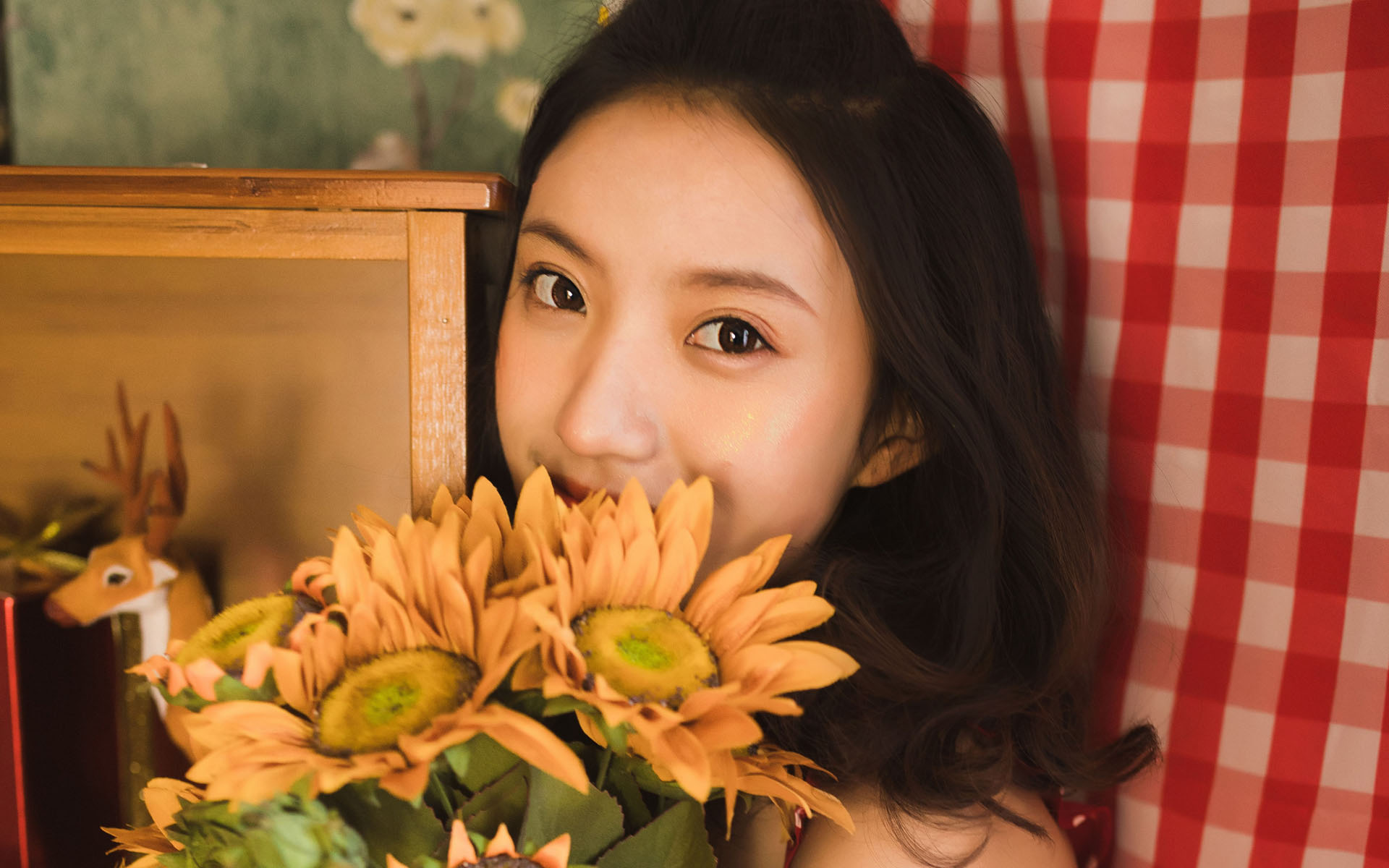 圣诞美女
