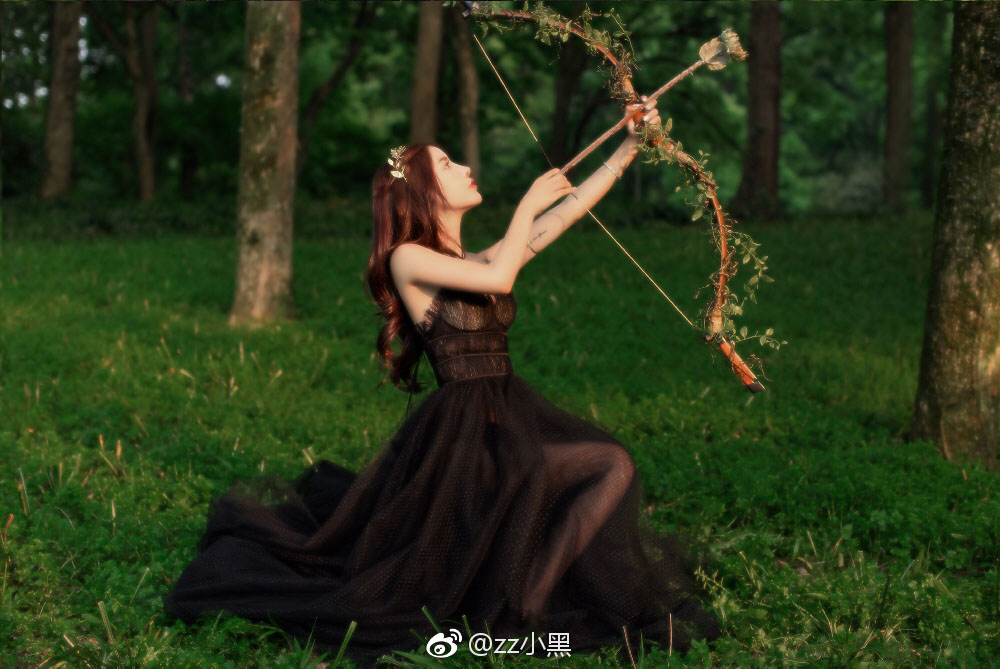 森林里的狄安娜女神