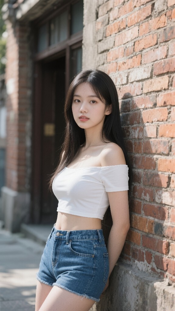 阳光漫过旧墙