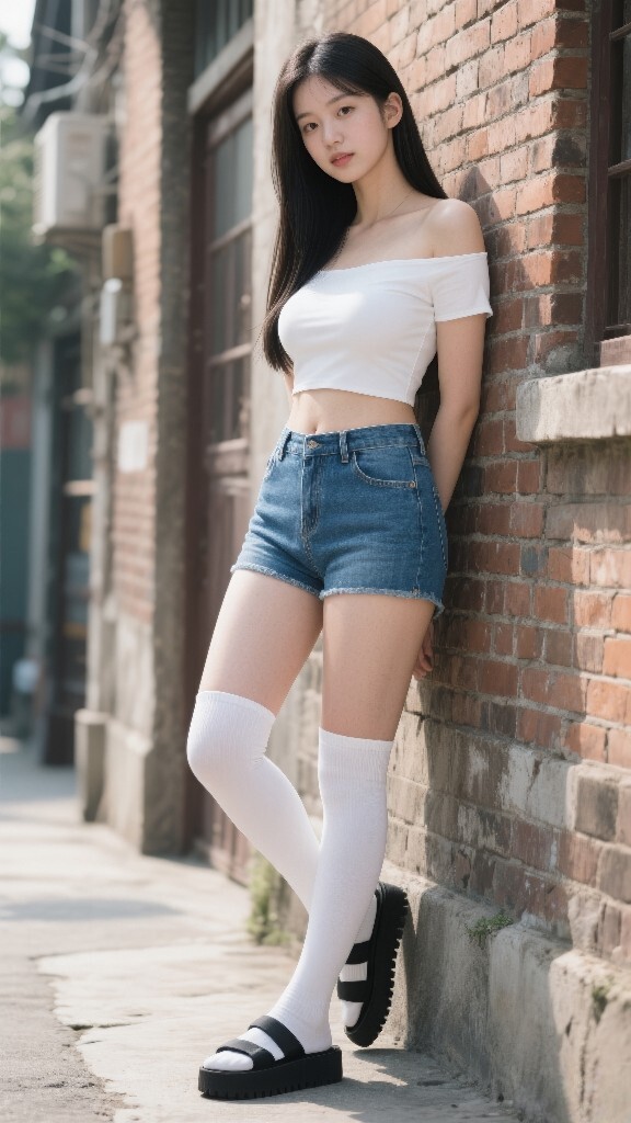 阳光漫过旧墙