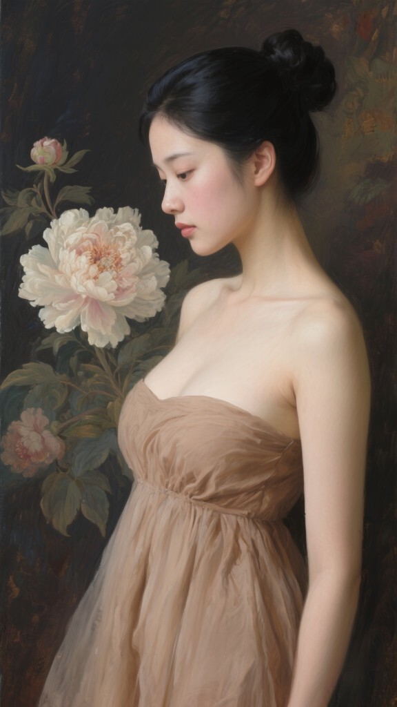 轻柔的纱裙