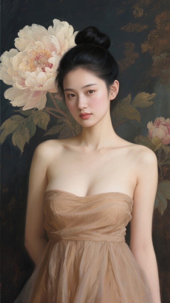 轻柔的纱裙