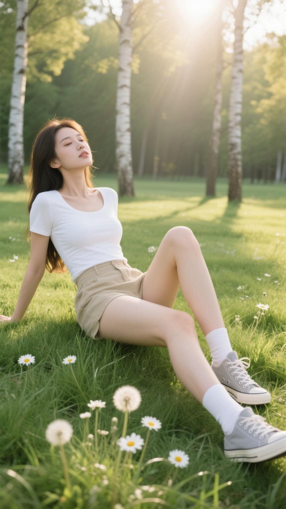 草地如绒毯
