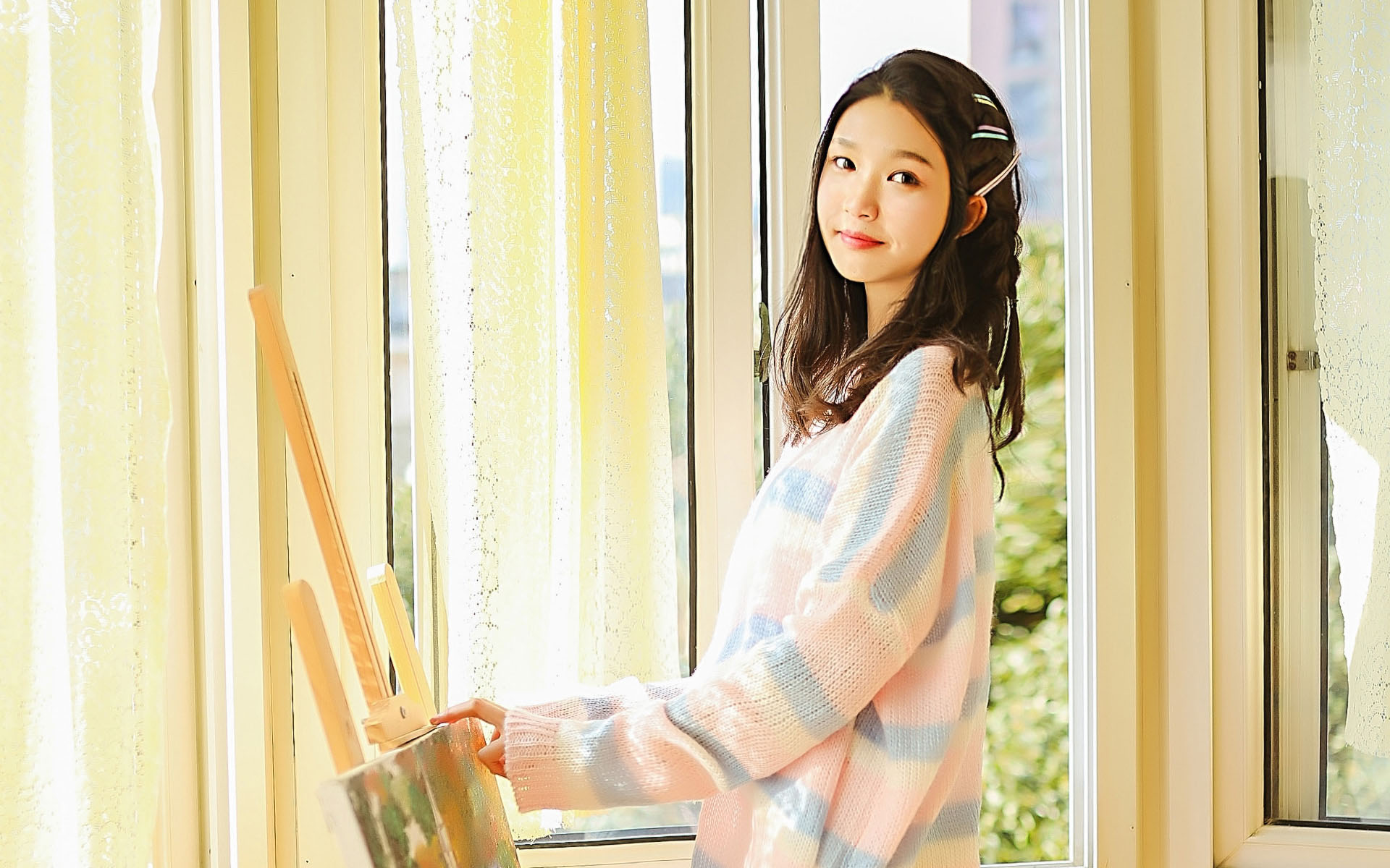 长腿美少女