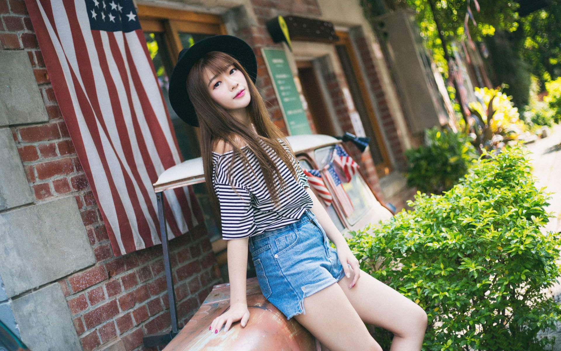 清新治愈系美女
