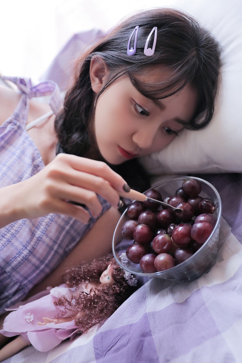 一抹温柔紫
